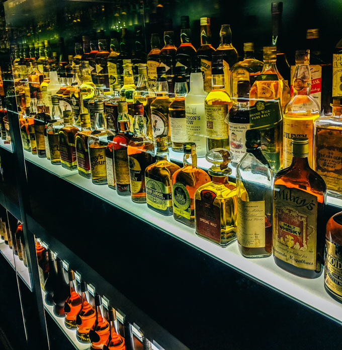 The interior of Scotch Whisky Experience is a must for two days in Edinburgh.