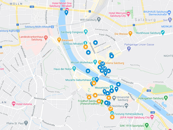 salzburg walking tour itinerary