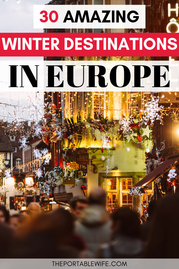 30 Best Winter City Breaks In Europe - The Portable Wife