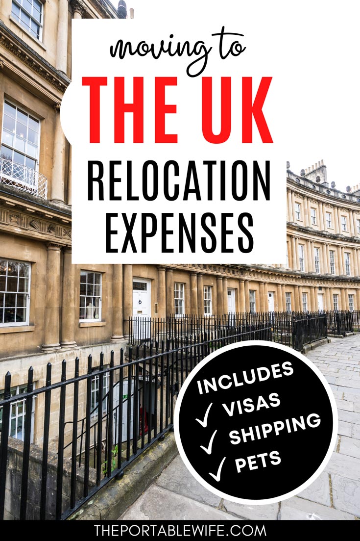 Cost of Moving to the UK 30+ Expenses to Relocate The Portable Wife