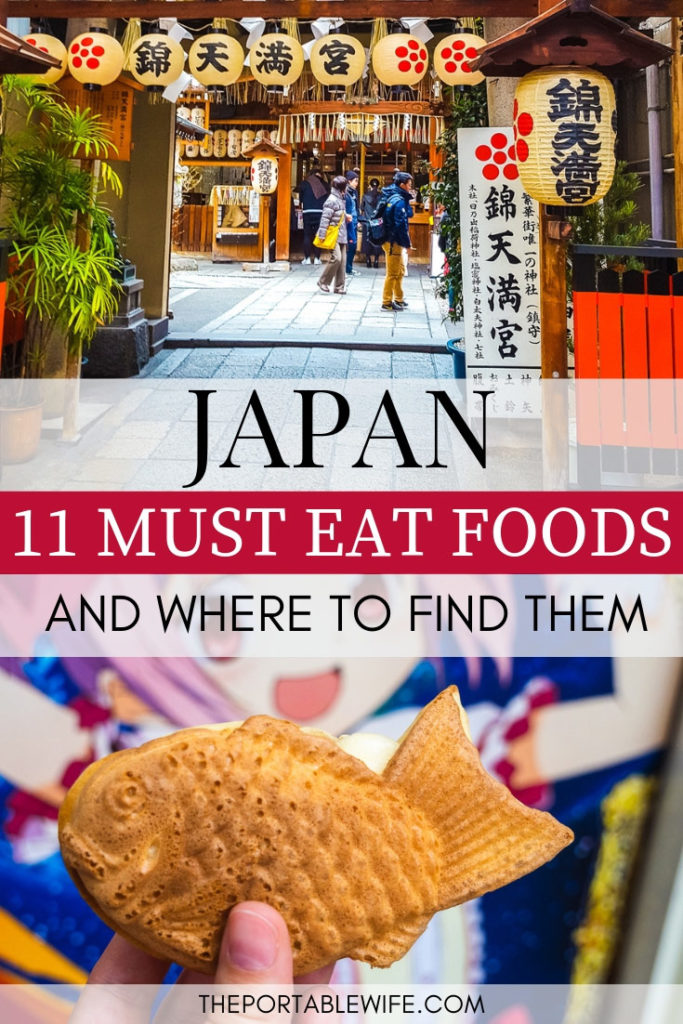 Japan: Must Eat Foods And Where to Find Them - Japanese market with yellow lanterns and taiyaki pastry