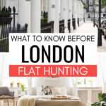 What you need to know before London flat hunting - Kensington sidewalk and bedroom