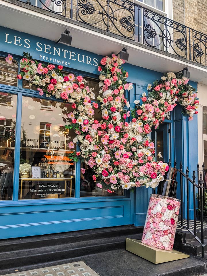 A visit to Les Senteurs flowershop is the perfect reward for completing this moving to London checklist.