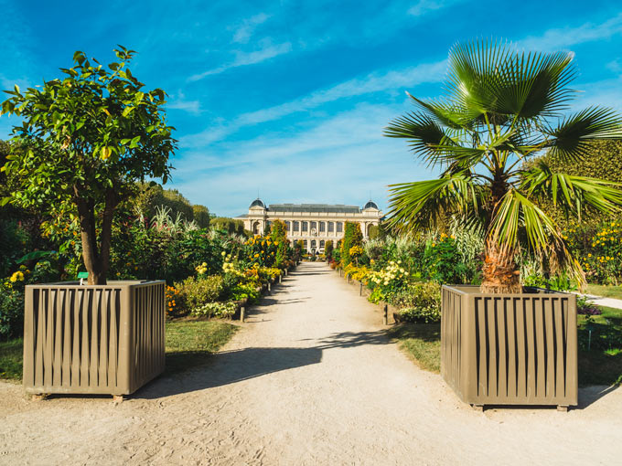 Jardin des Plantes, a botanical garden in Paris.