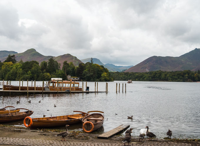 Derwent Water Boat Tour, a romantic Lake District break excursion.