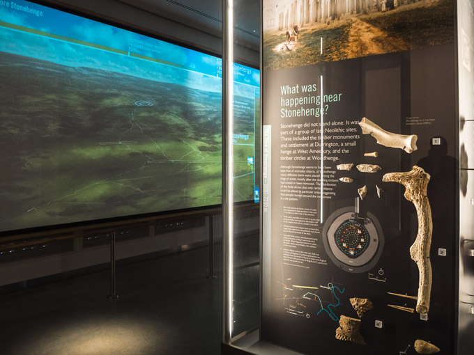 Paid Stonehenge admission includes entry into this exhibit of bones and tools.