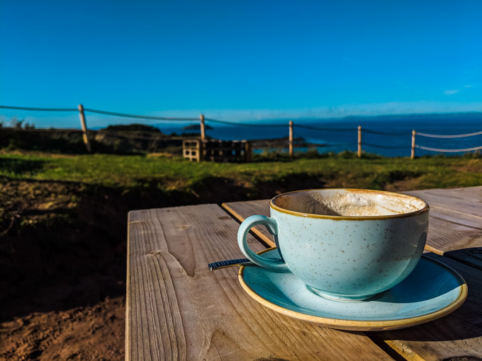 Drift Cafe in North Berwick outside of Edinburgh